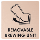 Melitta Caffeo CI : Chambre d�extraction amovible