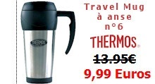 Thermos, travel mug et bouteille isotherme