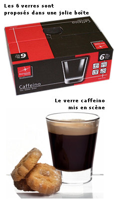 Verre espresso Caffeino  Bormioli Rocco