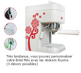 Briel mini avec sticker pour personnaliser
