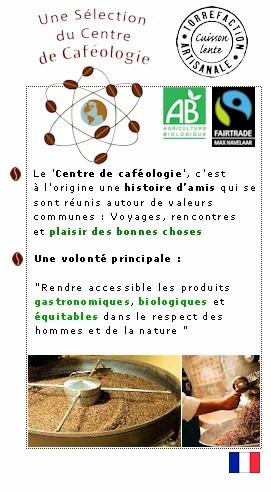 caf� bio grain Arabica : Centre de caf�ologie