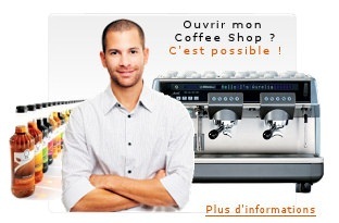 Ouvrir un Coffee Shop ou un espresso bar : machine expresso, caf�, caf� grain