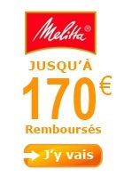 Remboursements Melitta jusqu'� 170 ?