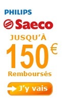 Remboursements Philips Saeco jusqu'� 150 ?