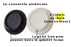 couvercle gobelet am�ricain