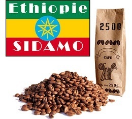 . Caf� en grains       Ethiopie Moka Sidamo - 250 g - Lionel Lug