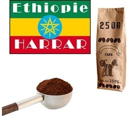 Caf� moulu      Ethiopie Moka Harrar - 250 g - Lionel Lugat
