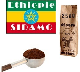 Caf� moulu       Ethiopie Moka Sidamo - 250 g - Lionel Lugat