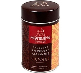 Chocolat en poudre aromatis� Orange 250 g Monbana