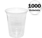 1000 gobelets transparents 36cl
