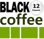 MaxiLot Caf� en grains BLACK Coffee Bio x 12kg