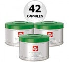 42 x Capsule illy Iperespresso vert d�caf�in�