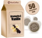 Dosette café aromatisé vanille x 50 dosettes ESE Dosette café aromatisé vanille x 50 dosettes ESE