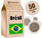 Dosette    caf�  Br�sil x 50 dosettes ESE