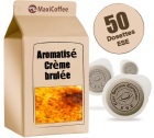 Dosette café aromatisé crème brulée x 50 dosettes ESE Dosette café aromatisé crème brulée x 50 dosettes ESE
