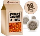Dosette caf� aromatis�  caramel et noix x 50 dosettes ESE