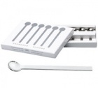 Set de 6 cuill�res � espresso- inox