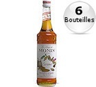 6 x Sirop Monin - caramel - 70cl