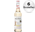 6 x Sirop Monin - Chocolat Blanc - 70cl