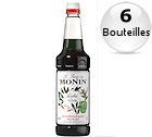 6 x Sirop Monin - Menthe 1L