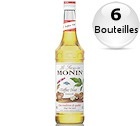 6 x Sirop Monin - Toffee Nut 70 cl