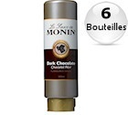 6 x Coulis Chocolat Noir 500ml - Monin