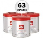 63 x Capsule illy Iperespresso rouge