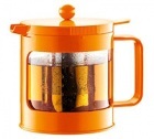 Th�i�re � Piston Bean Tea Press 1L Orange - Bodum