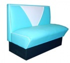 Banquette de Diner "Vintage" Aqua