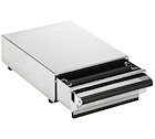 Base Inox avec Tiroir pour moulin � caf� - Exclusive M