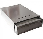 Base Inox avec Tiroir pour moulin � caf�