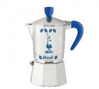 Cafeti�re  Moka Break Bialetti Deco bleu 6 tasses