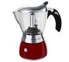 Cafeti�re italienne Moka Crystal Bialetti Rouge - 4 tasses