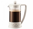 Cafeti�re � Piston BRAZIL Bodum blanc cr�me 3 tasses 35cl