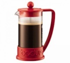 Cafeti�re � Piston BRAZIL Bodum rouge 3 tasses (35cl)