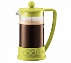 Cafeti�re � Piston BRAZIL Bodum vert citron 3 tasses 35cl
