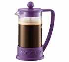 Cafeti�re      �   Piston BRAZIL Bodum  violet 3 tasses (35cl)