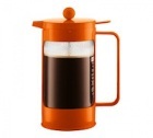 Cafeti�re    � Piston   Bodum Bean orange 1 L (8 tasses)