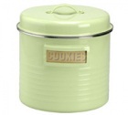Grande boite � cookies (et +) couleur verte look Vintage