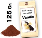 Caf� moulu aromatis�   Vanille - 125g