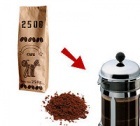 Caf� moulu    pour cafeti�re � piston M�lange gourmet - 250 g