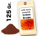Caf� moulu aromatis�  Cr�me Brul�e - 125g