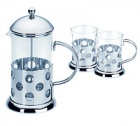 Cafeti�re �  piston (French Press) Bulle 0.8 Litre + 2 mugs