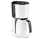 Cafeti�re �lectrique Melitta Enjoy Therm Blanc&noir- 8/12 tasses