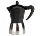 Cafeti�re  italienne look Vintage noire - 6 tasses