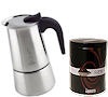 Cafeti�re  induction Musa - Bialetti -  4 tasses + Bo�te � caf�