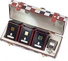 Coffret de th� Damier - 3 th�s en vrac - Dammann