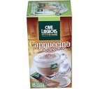 Caf� dosettes souples Cappuccino Cioccolato + sticks x8 Caf� Liegeois