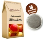 Caf� dosettes souples aromatis� Mirabelle x 18