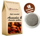 Caf� dosettes souples aromatis� amande x 18